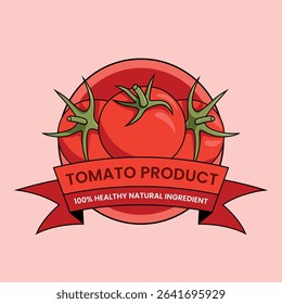 Tomato Vegetable Vector Illustration Design