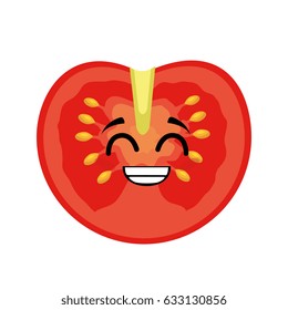 tomato vegetables comic character