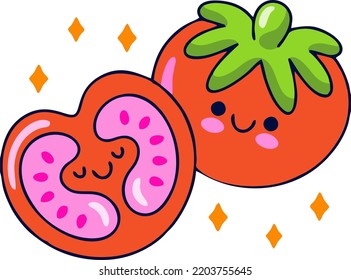 Tomato Vegetables Design Vector Illustration