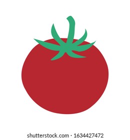 Tomato vegetables vector illustration isolated on a white background