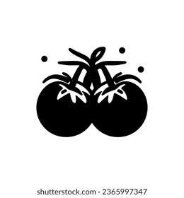 Tomatoes icon isolated on white background