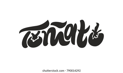 Vector Illustration Hand Drawn Type Lettering Stock Vector (Royalty ...