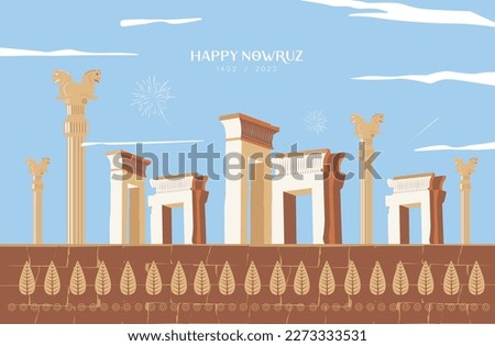 The tomb of Cyrus the Great is a symbol of ancient Iran and the rich culture of Iranians. Nowruz celebrations started from this king's day in Iran. Happy Nowruz. 