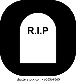 Tomb icon ,sign design
