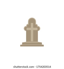Icono de Tumba Diseño de ilustración vectorial de plantilla