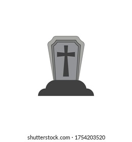 Tomb icon Template vector illustration design