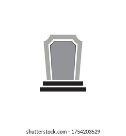 Icono de Tumba Diseño de ilustración vectorial de plantilla