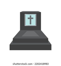 Tomb icon Template vector illustration design