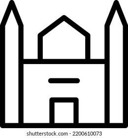 ilustración de vectores de tumbas en un fondo transparente.Símbolos de calidad superior.Iconos vectores de trazo para el diseño de conceptos y gráficos.