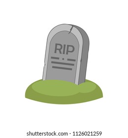 Tombstone art. Vector. Isolated.