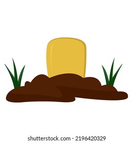 tombstone grave cemetery vector icon