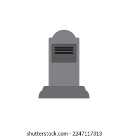 tombstone icon logo vector design
