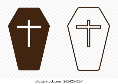 Tombstone icon. Rip grave icons set. Grave Vector Design Icon Style. Tomb Icon. tombstone with rip vector icon eps 10