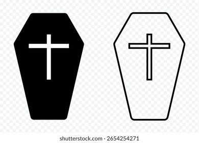 Tombstone icon. Rip grave icons set. Grave Vector Design Icon Style. Tomb Icon. tombstone with rip vector icon eps 10