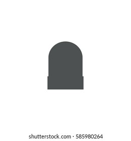 tombstone icon. sign design