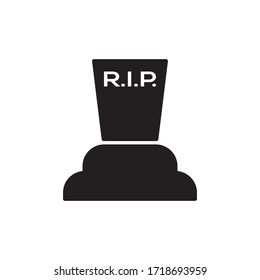 Tombstone Icon In Trendy  Design Vector Eps 10