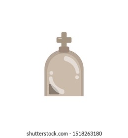 tombstone icon vector cartoon helloween
