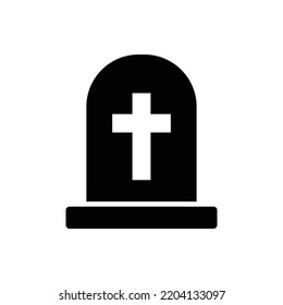 tombstone icon vector design template