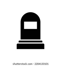 tombstone icon vector design template