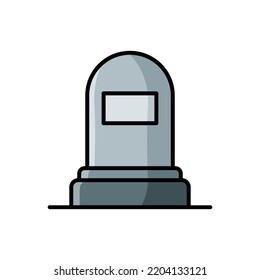 tombstone icon vector design template