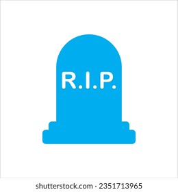 tombstone icon vector illustration symbol