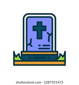 tombstone icon for your website, mobile, presentation, and logo design.
