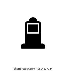 tombstone solid icon sign.tombstone symbol, logo illustration. Different style icons set. Pixel perfect vector graphics - Vector