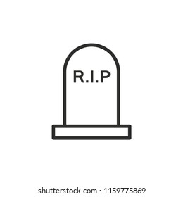 tombstone vector icon 