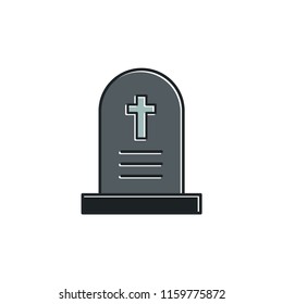 tombstone vector icon 