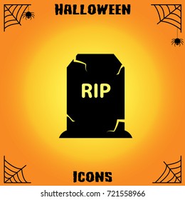 Tombstone vector icon