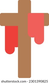 Grabstein-Vektorgrafik auf transparentem Hintergrund. Hochwertige Symbole. Zeilenfarbige Vektorsymbole für Konzept und Grafikdesign.