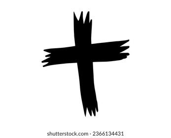 tombstones Scary Silhouette Halloween Illustration