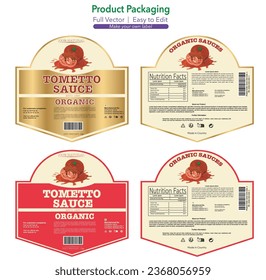 Tometto Sauce Label, Sauce label, Chilli pack, Sauce bottle mockup, Sauce design, Ketchup  Packaging, hot sauces, bottle vector, vector design free download, free label design, packaging, Jar vector