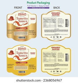 Tometto Sauce Label, Sauce label, Chilli pack, Sauce bottle mockup, Sauce design, Ketchup  Packaging, hot sauces, bottle vector, vector design free download, free label design, packaging, Jar vector