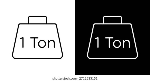 Icono de tomografía. Símbolo plano simple. Ilustración de pictograma de contorno negro perfecto