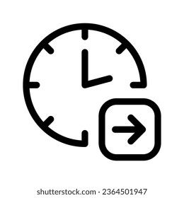 Illustration zum Design des Vektorsymbols von morgen