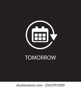 Mañana diseño de Vector de icono de contorno delgado bueno para el Web