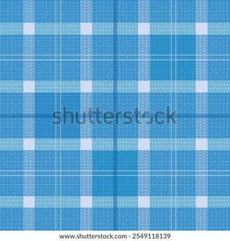 Tonal color stripes, plaid pattern