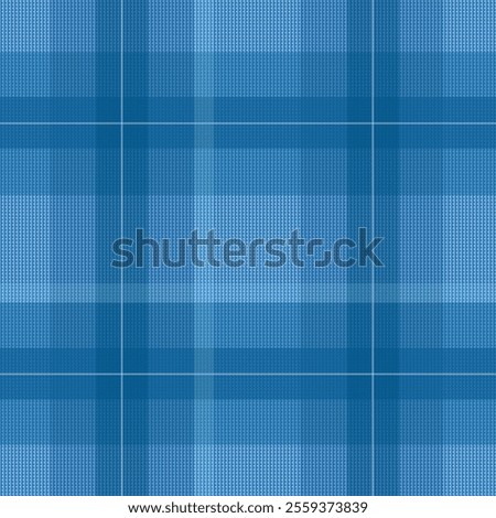 Tonal gradient stripes, plaid pattern