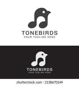 Tone Birds logo and logo design