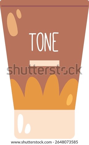 Tone cream concealer for makeup
