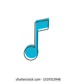 Tone Icon Set For Telecomunication. Comunication Symbol Design