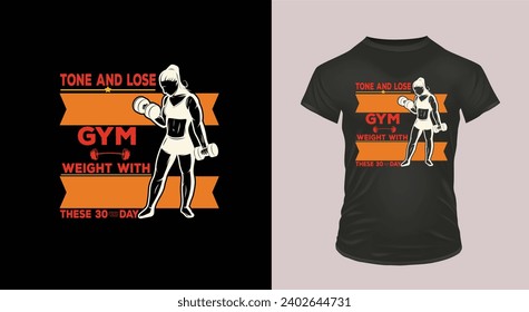 Decisión de camisetas de tONE y LOSE 