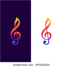 Tone Music Gradient Color Tone Music Gradient Color