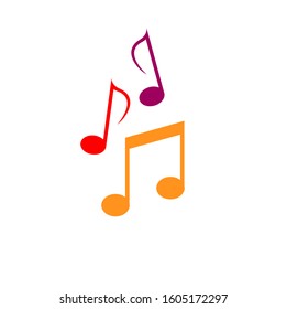 Tone Music Icon Design. Vector Illustration