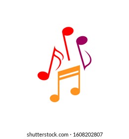 Tone Music Icon Design. Vector Illustration
