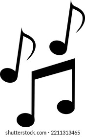 Tone Music Icon Design. Vector Illustration on white background..eps
