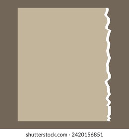 tone paper, paper abstract in pastel earth tones - collection of handmade rag papers, banner in vertical format, 7891