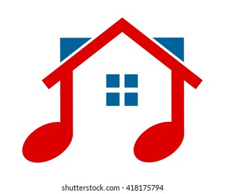  tone tune rhythm image vector musical notes house 2