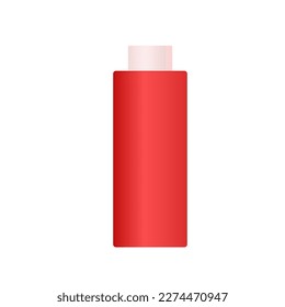 Toner bottle skincare vector design